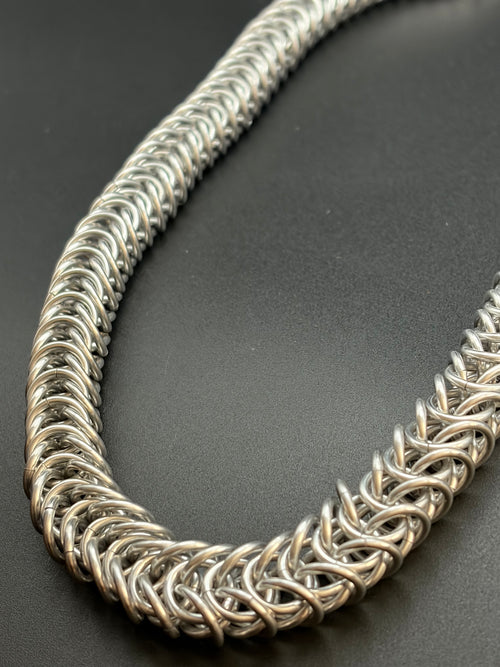 Box Chain Chainmail Necklace