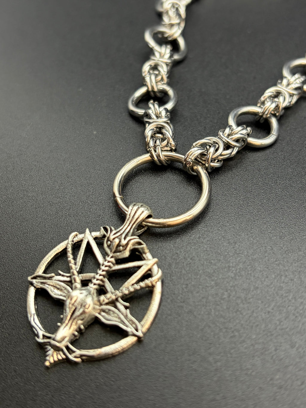 Baphomet Byzantine Necklace