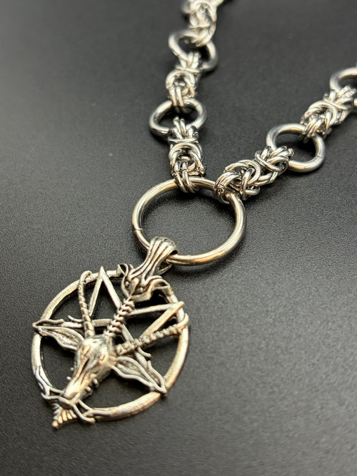 Baphomet Byzantine Necklace