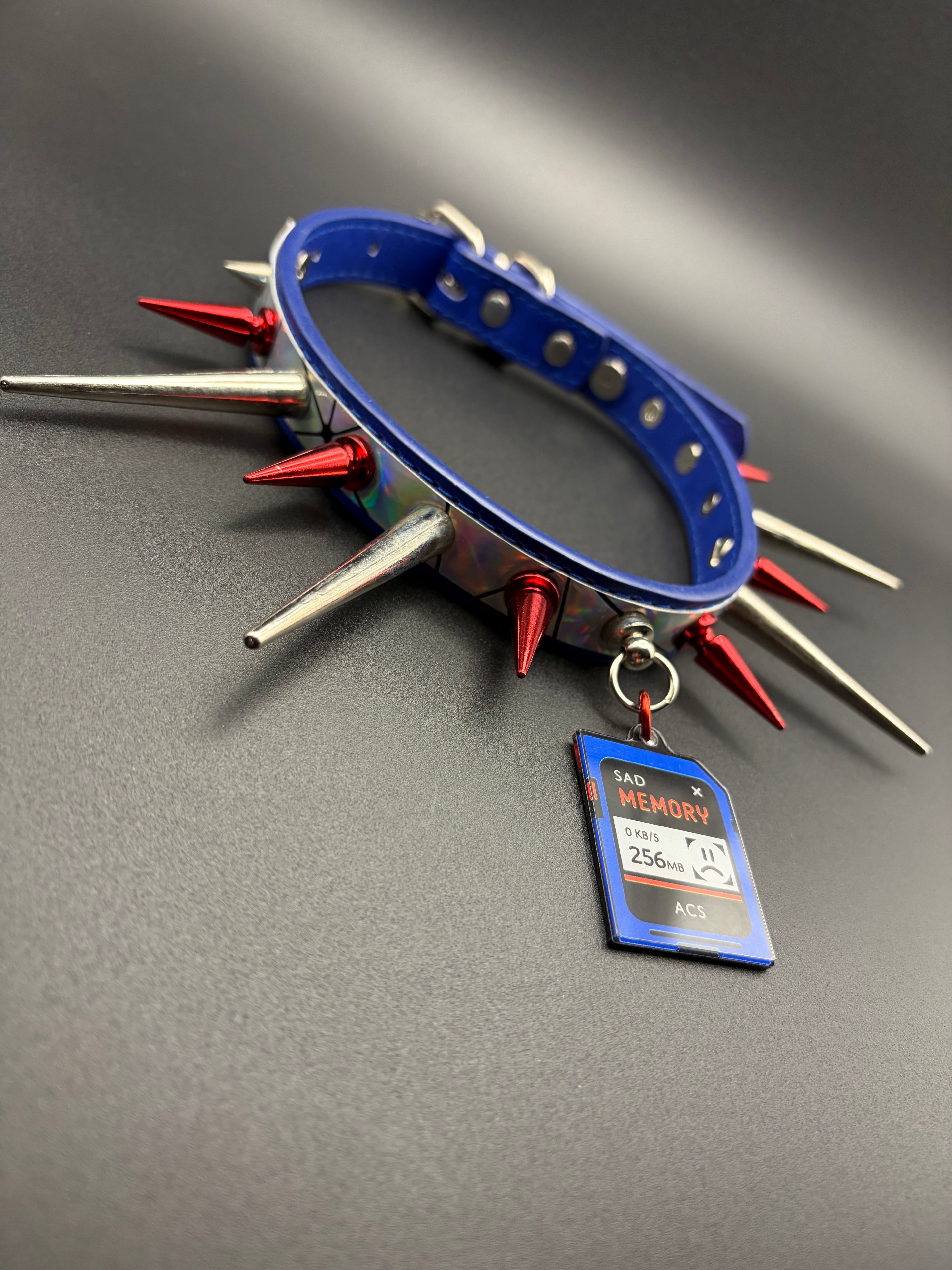 Cyber Collar (Blue / Silver)