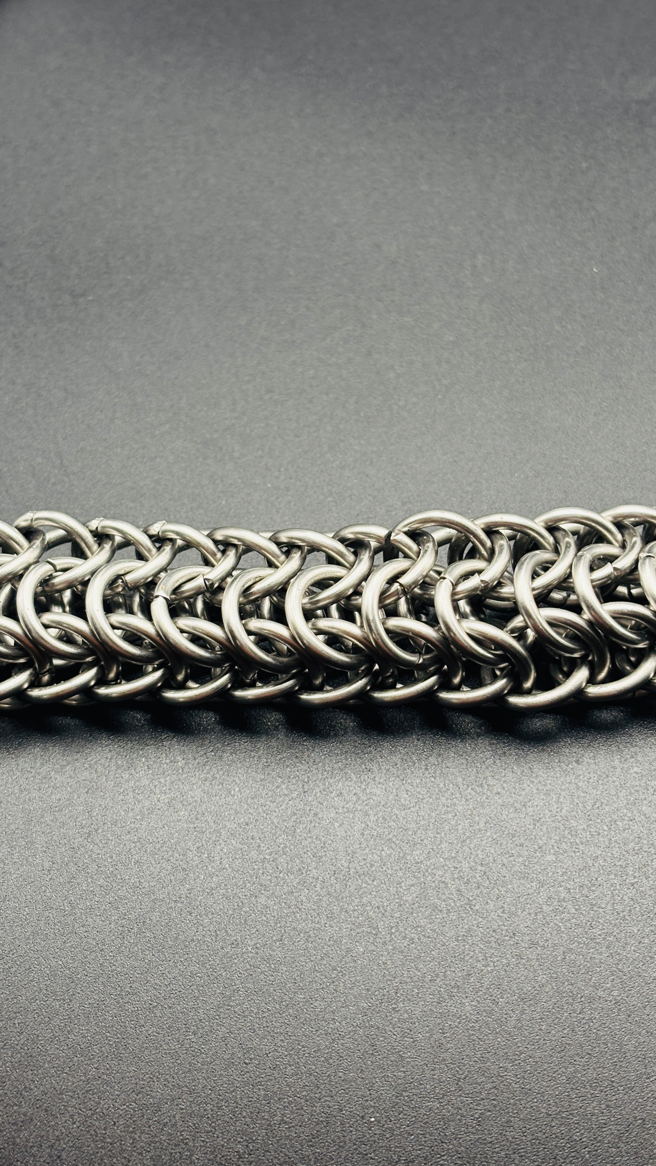Persian Dragonback Chainmail Necklace