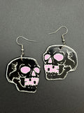 Resin Skull Earrings