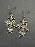 As Above So Below Baphomet Earrings