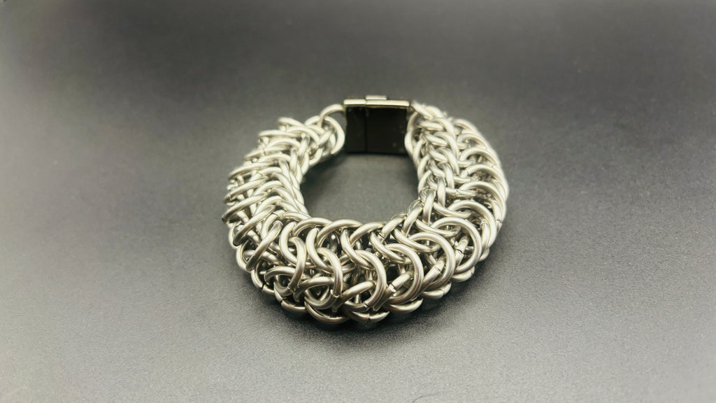 Persian Dragonback Chainmail Bracelet