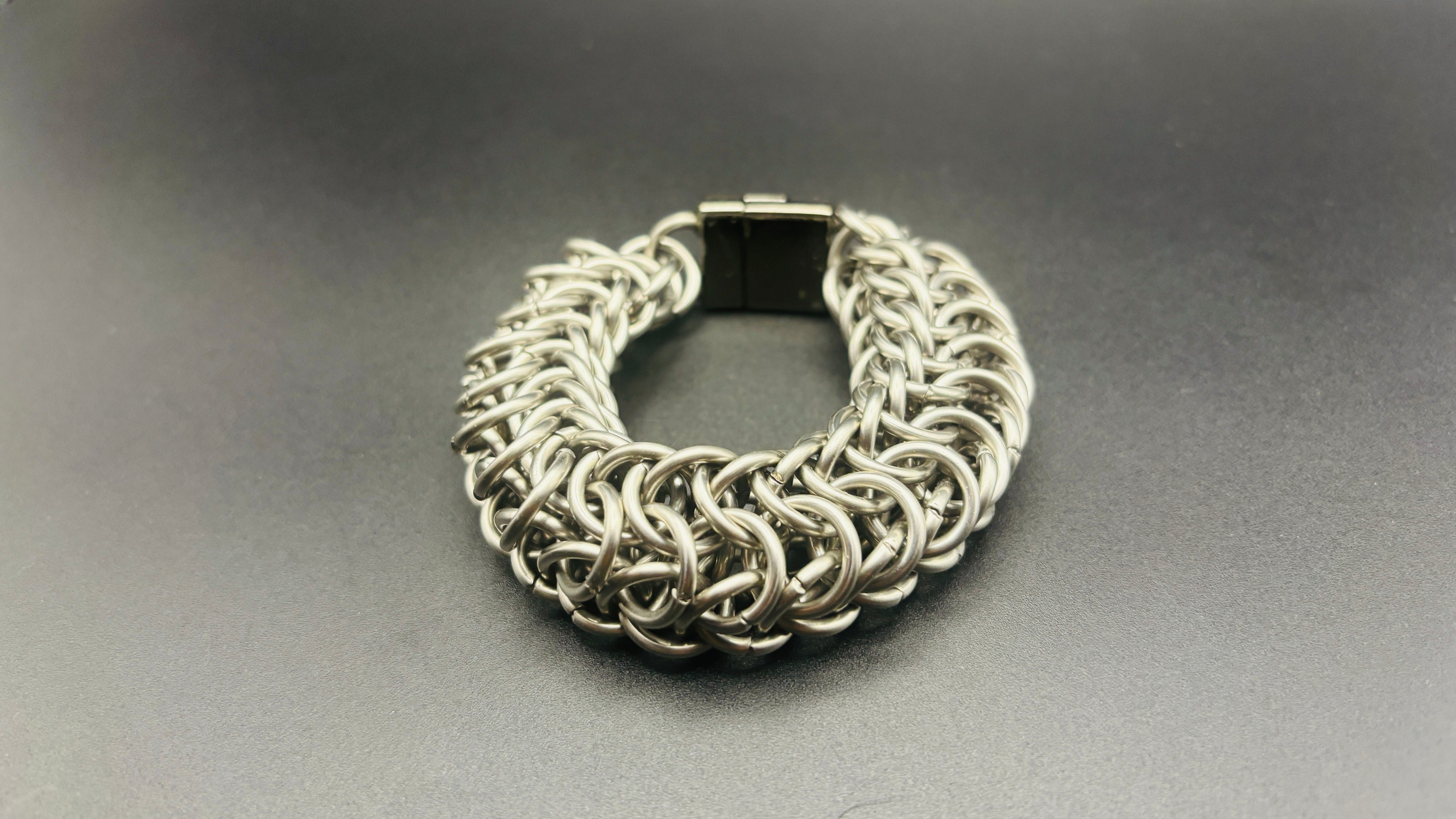 Persian Dragonback Chainmail Bracelet