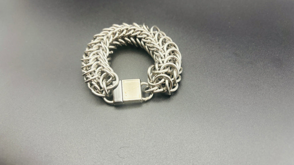 Persian Dragonback Chainmail Bracelet