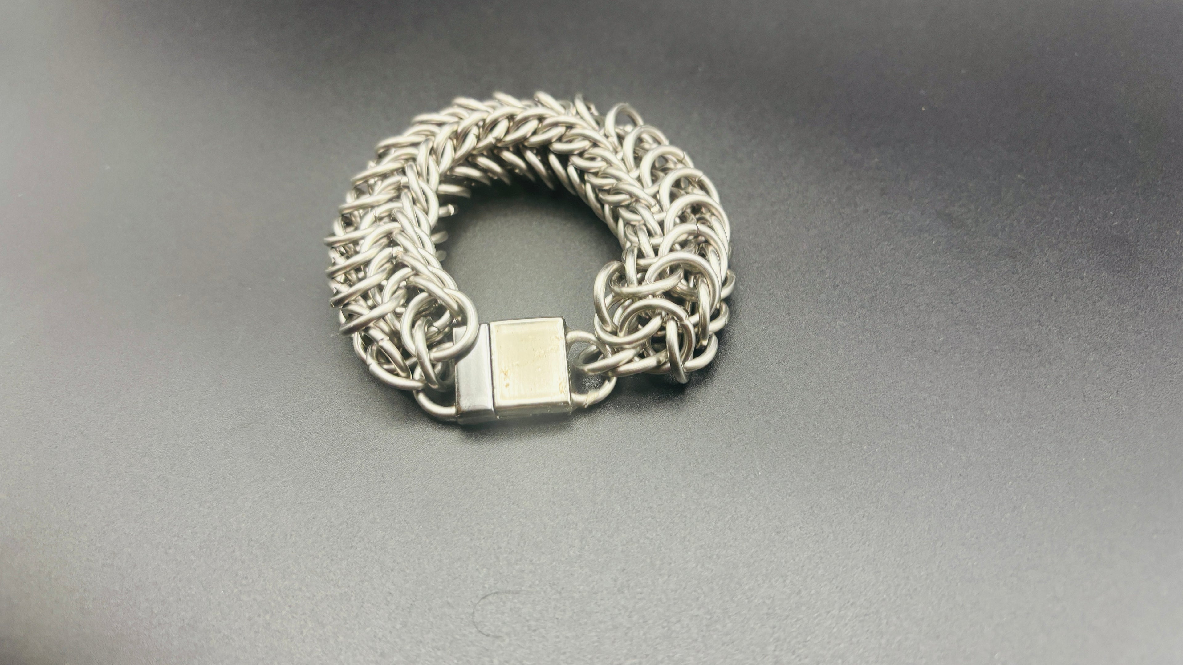 Persian Dragonback Chainmail Bracelet