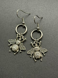 Metal Bee Earrings
