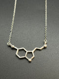 Serotonin Molecule Necklace