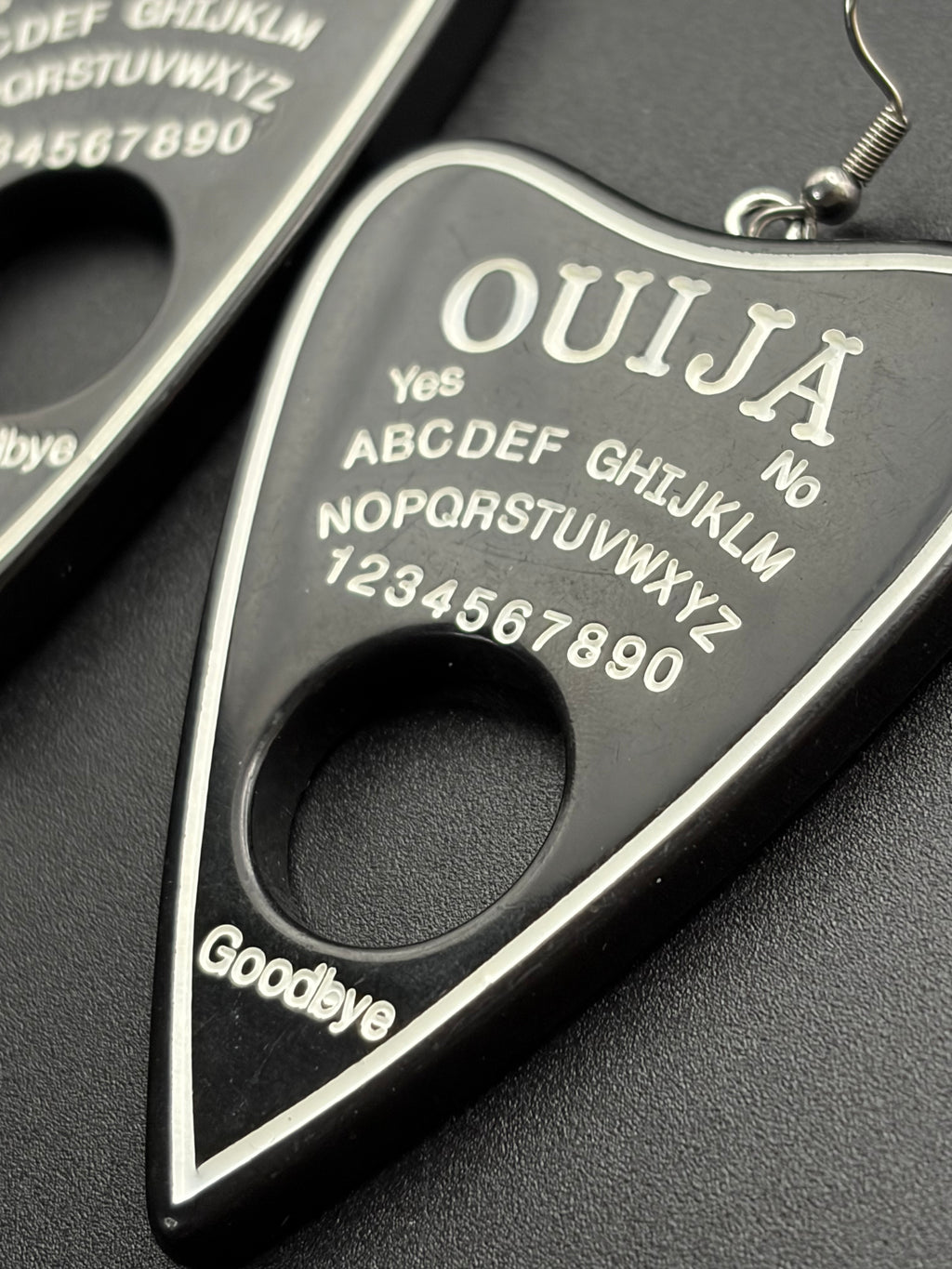 Ouija Planchette Earrings