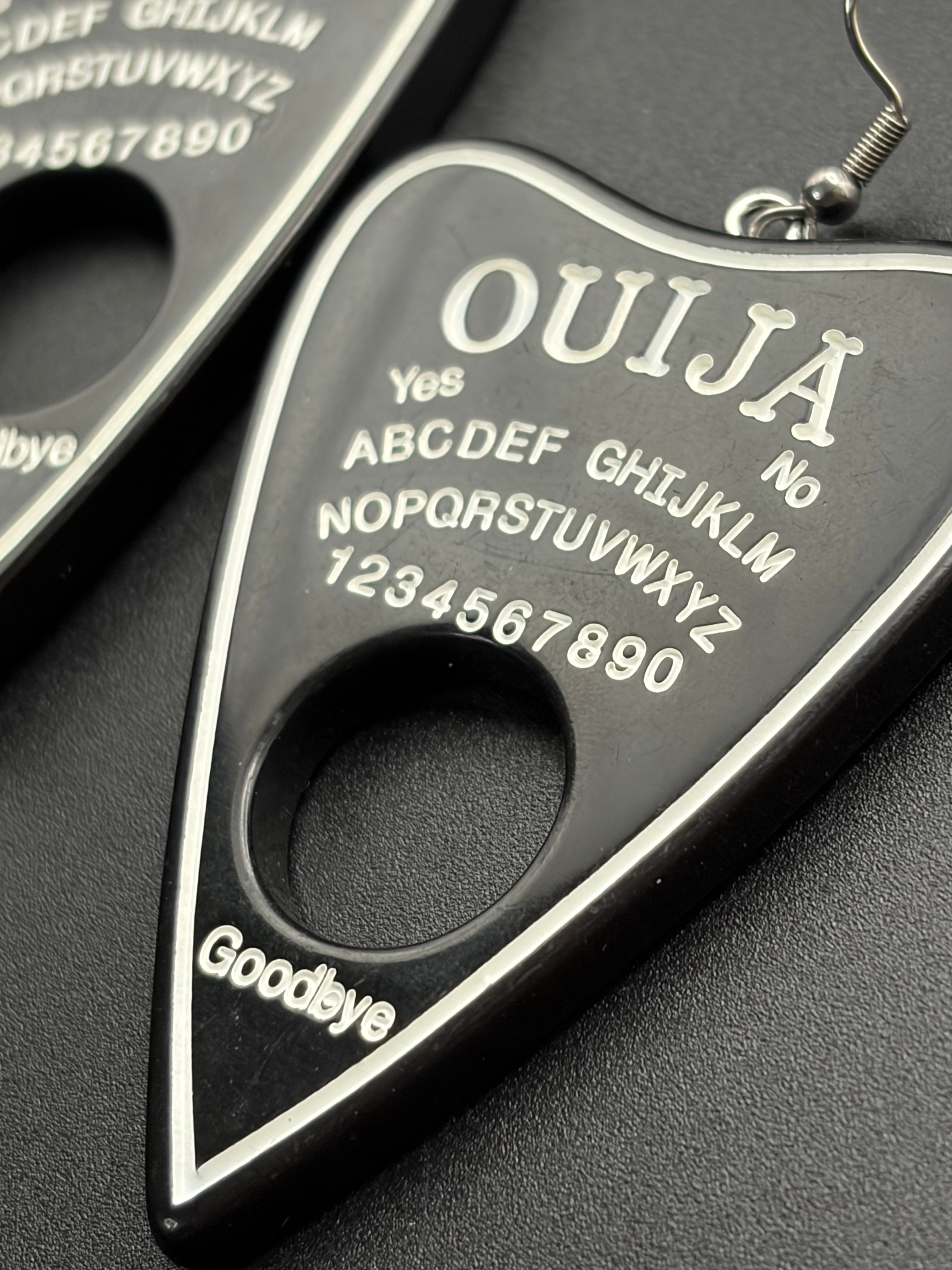 Ouija Planchette Earrings