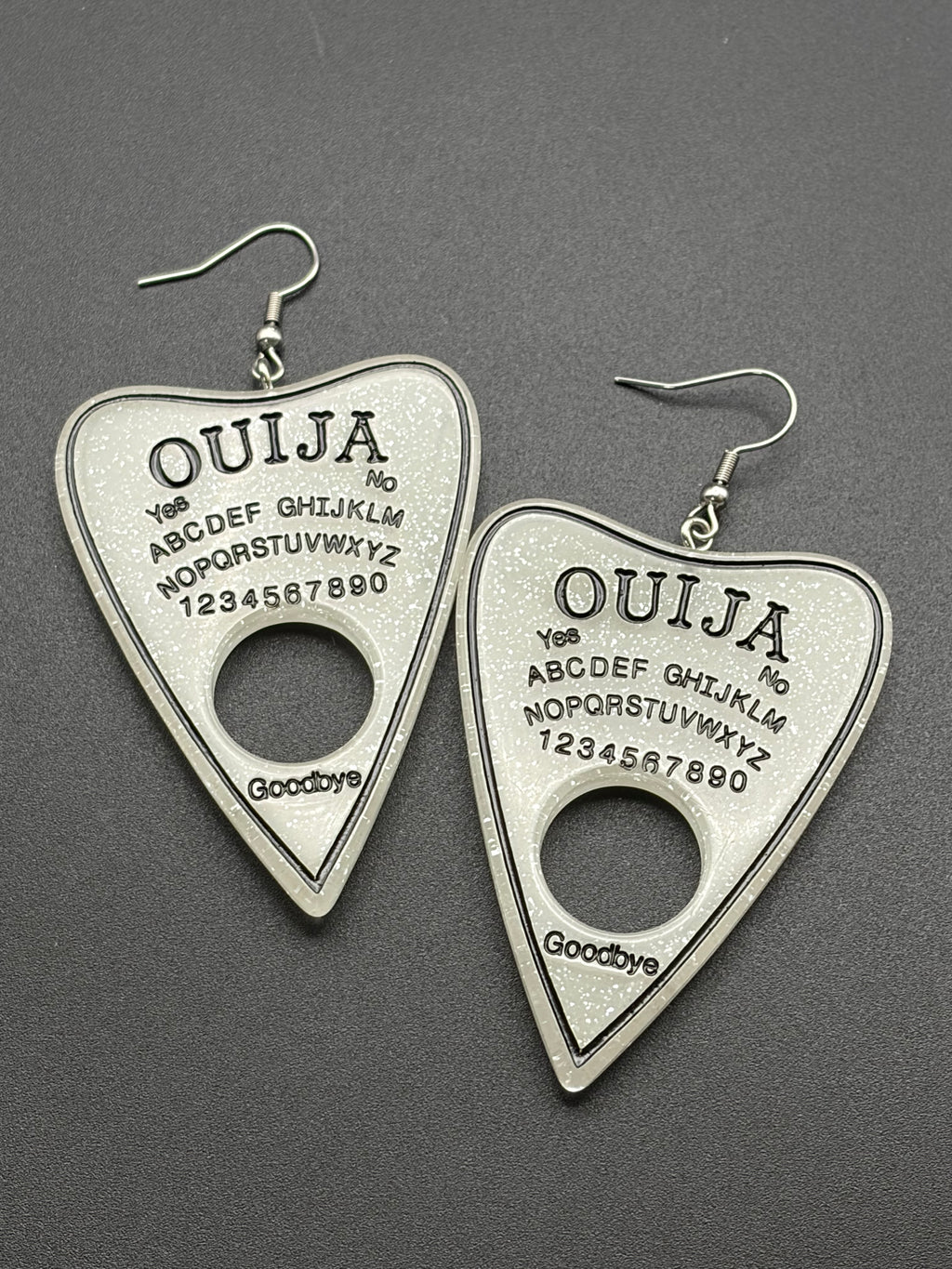 Ouija Planchette Earrings