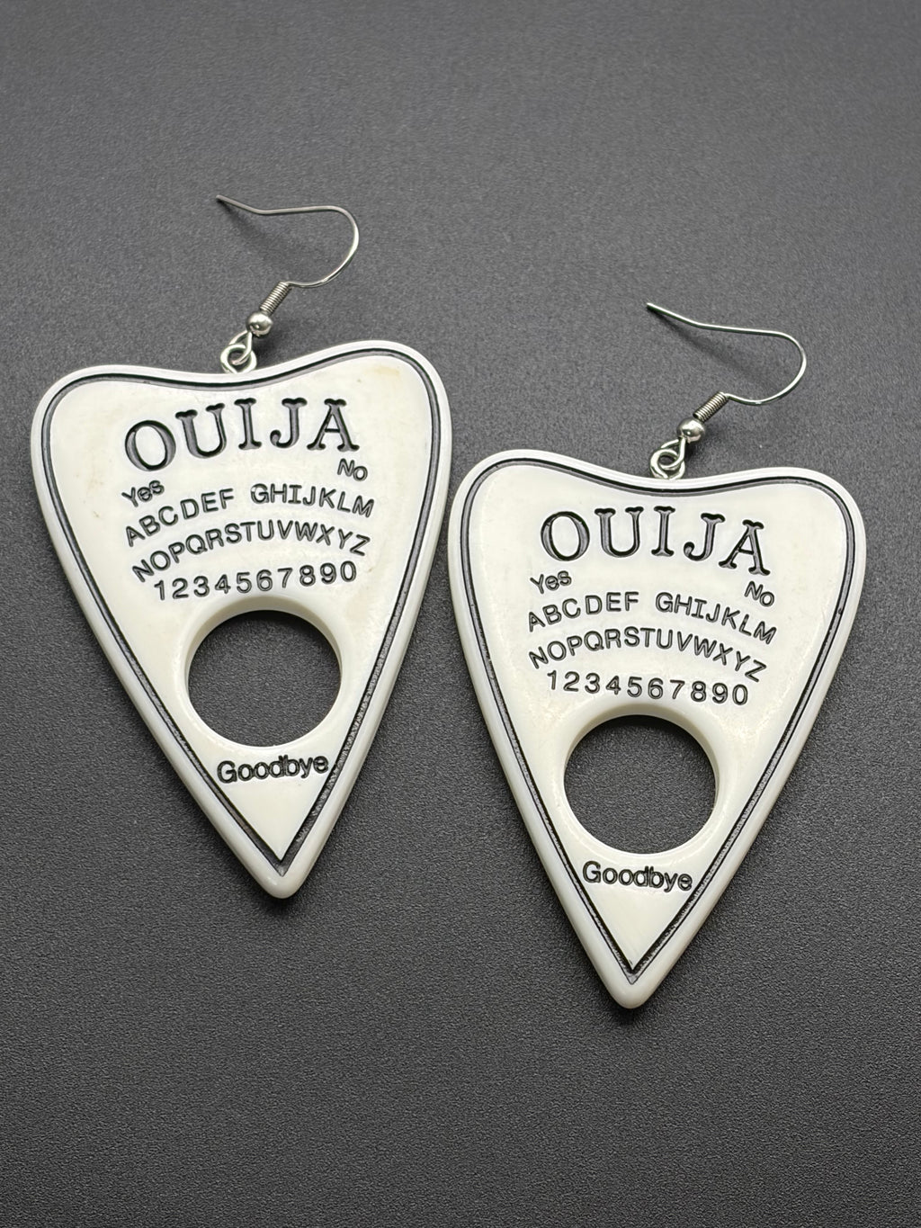Ouija Planchette Earrings