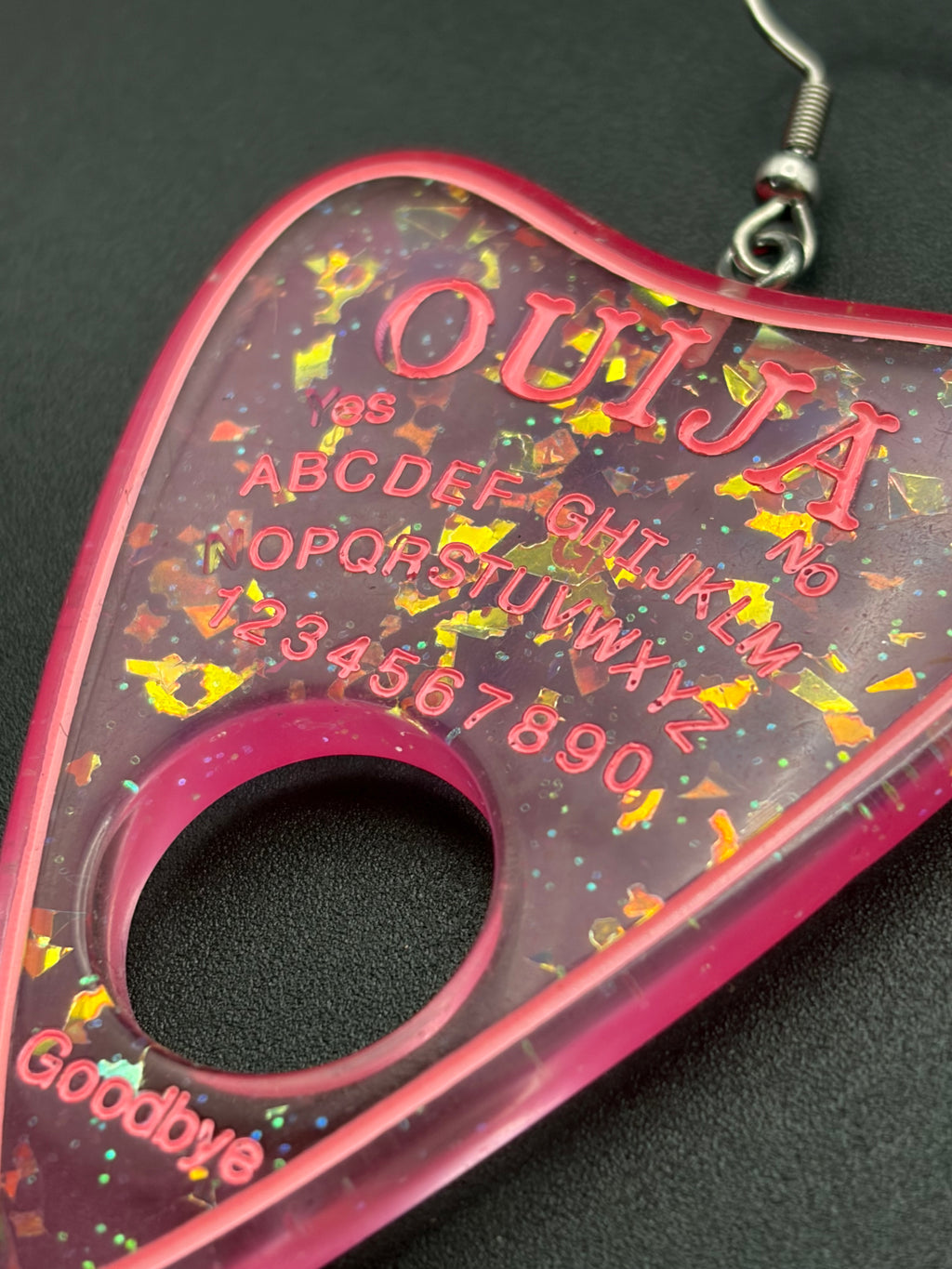 Ouija Planchette Earrings