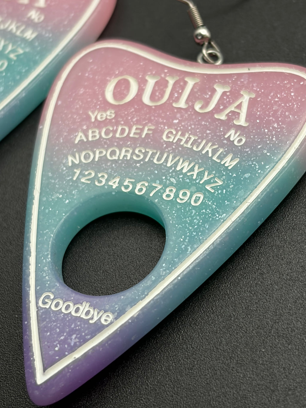 Ouija Planchette Earrings