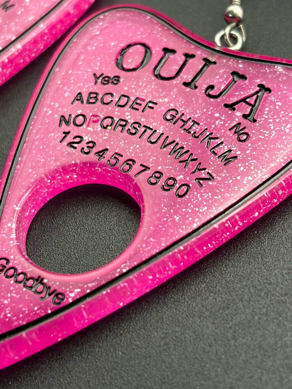 Ouija Planchette Earrings