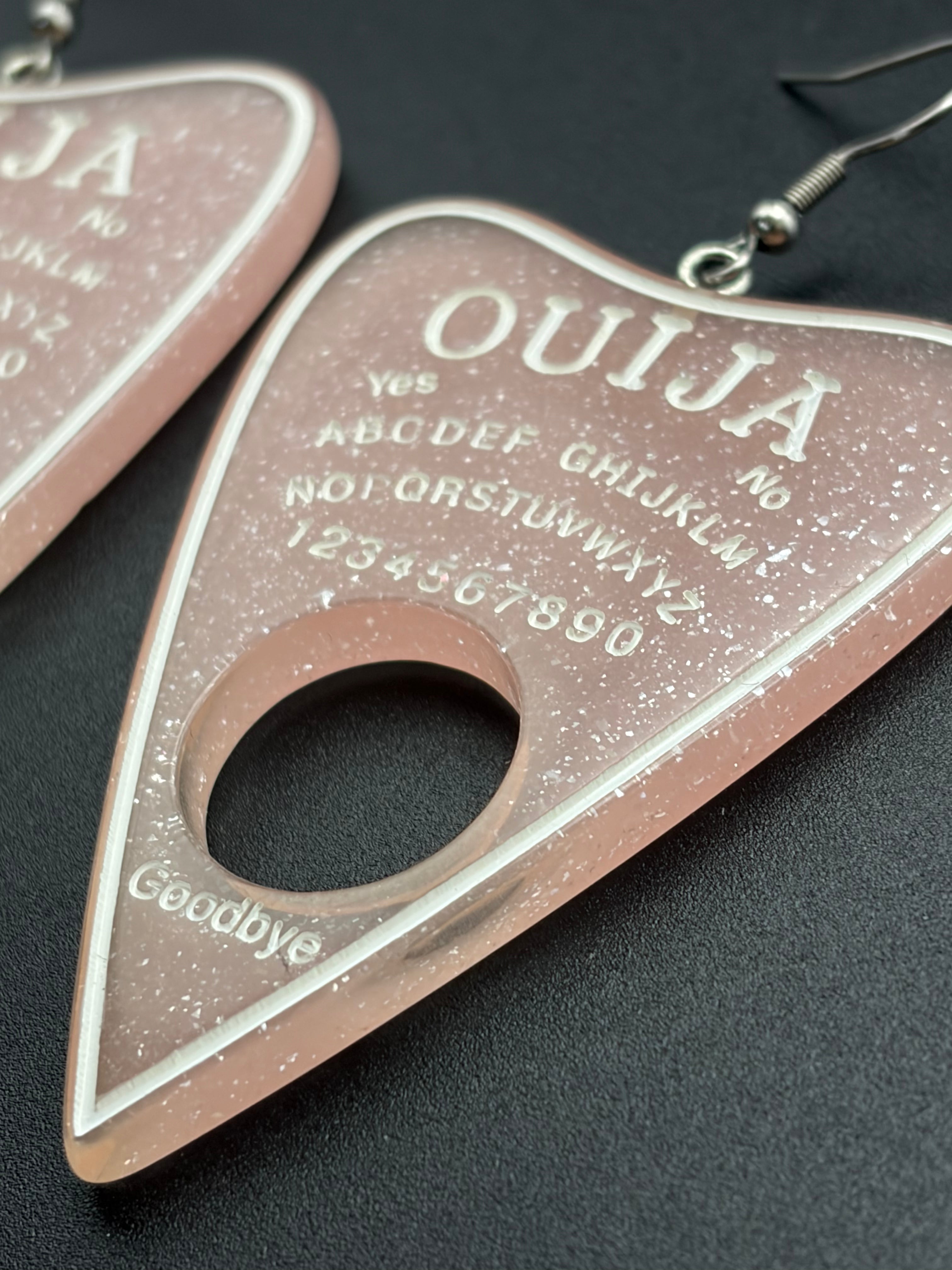 Ouija Planchette Earrings