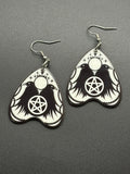 Raven Planchette Earrings