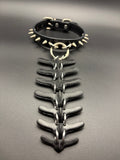 Small Swappable Vertebra Collar (Black / Black)