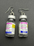 Testosterone Vial Earrings
