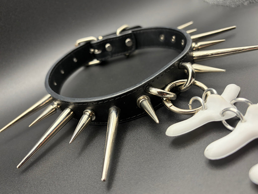 Swappable Vertebra Collar (Black / White)
