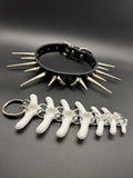 Swappable Vertebra Collar (Black / White)