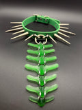 Swappable Vertebra Collar (Green / Green)